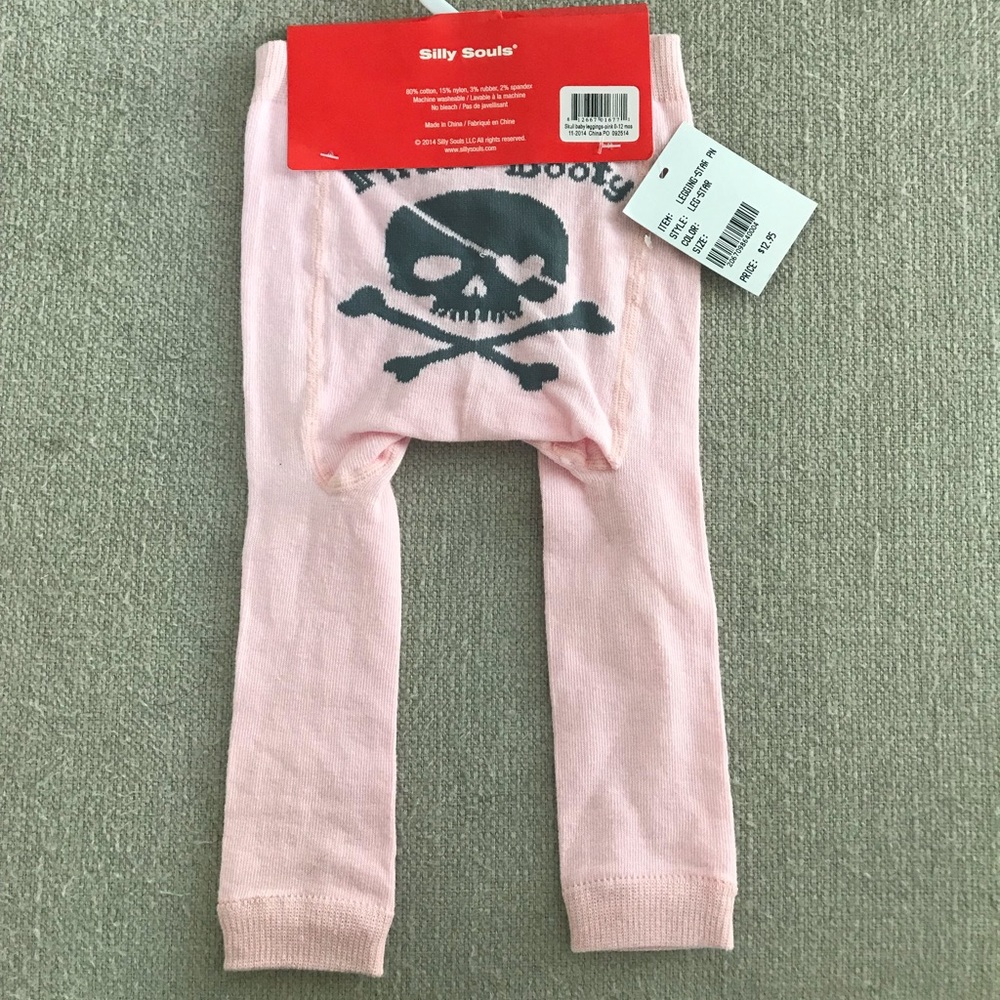 NWT Silly Souls baby leggings